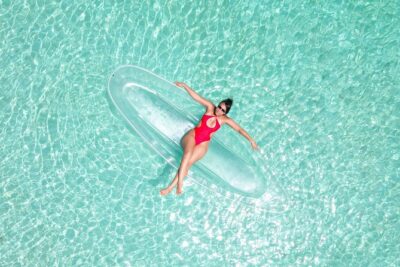 Crystal Clear Kayak Drone Photography Antigua - The clear kayak: what it looks like and why it photographs better
