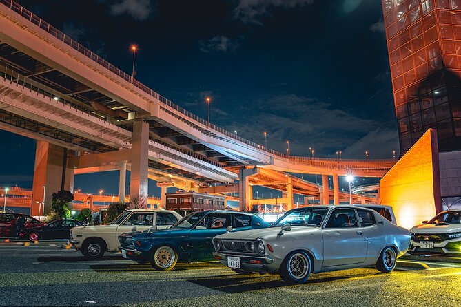Daikoku Car Club Temporary Membership - Evening Tokyo driving: Wangan-sen to Rainbow Bridge night views