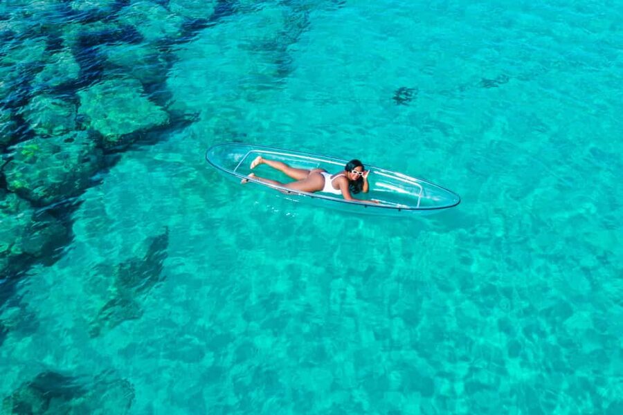 Drone Clear Kayak Barbados Photoshoot - South vs. West Coast Beaches (and Why That Matters)