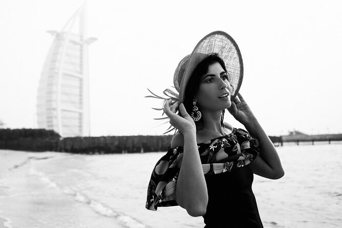 Dubai Half-Day Private Photo Tour . - Stop 1: The Pointe for the Atlantis Hotel From the Beach Side
