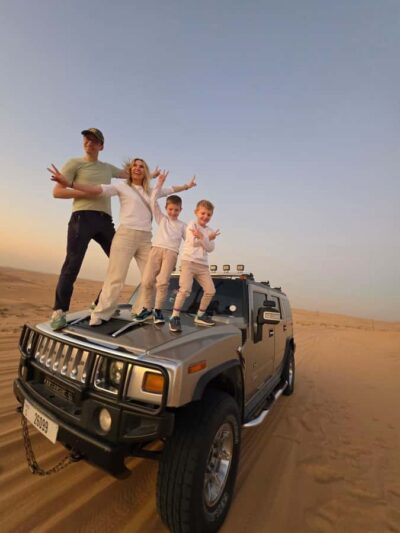 Dubai Hummer Safari Adventure & Traditional Dress Photoshoot - Riding the Hummer in Lahbab: What Dune Bashing Feels Like