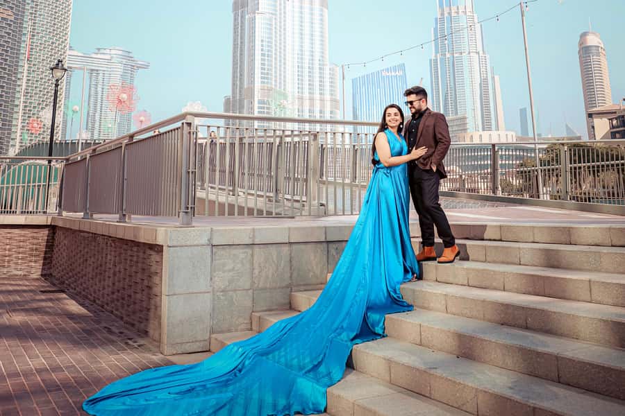 Dubai: Iconic Burj Khalifa Pre-Wedding Photoshoot - What’s included (and what raw files change for you)