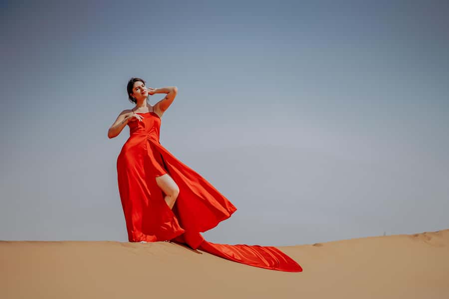 Dubai: Private Flying Dress Photography and Dune Drive Trip - Practical tips that make the shoot smoother