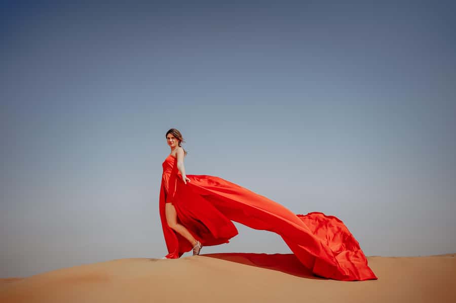 Dubai: Private Flying Dress Photography and Dune Drive Trip - Should you book this flying dress desert trip?