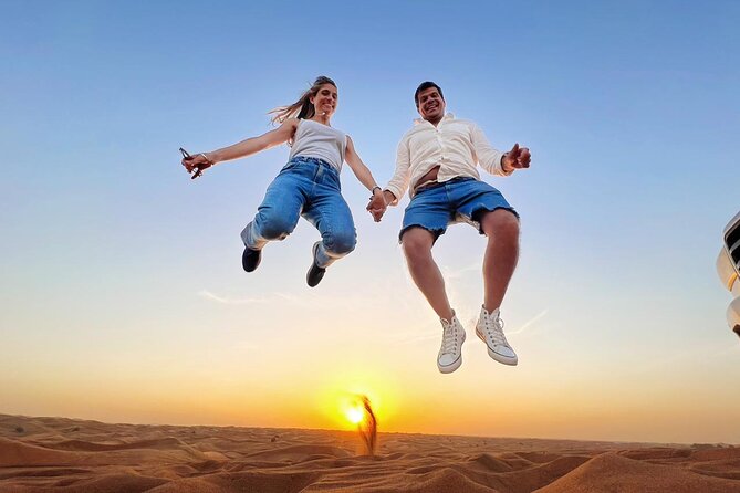 Dunes Safari Sandboarding and Photography in Desert - 4x4 Jeep Dune Bashing: Thrill With Real-World Control