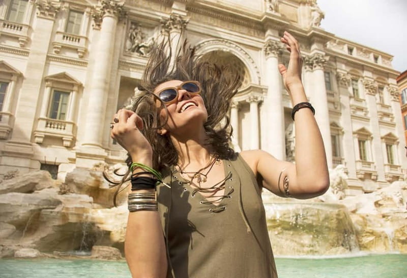 Early morning photoshoot at The Trevi Fountain - Your edited photos: online gallery, downloads, sharing, printing