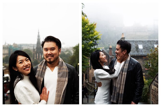 Edinburgh Photoshoot for Couples, Families & Solo Travellers - What You Get After the Shoot: Online Gallery, Downloads, and Edited Quality