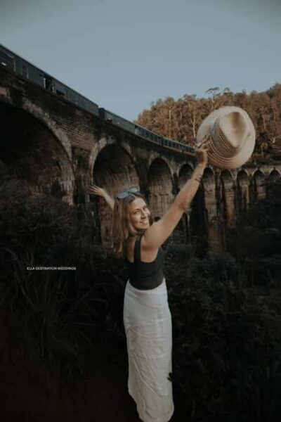 Ella: Nine Arch Bridge Photoshoot - Getting to the right spots in Ella: timing, walking, and light