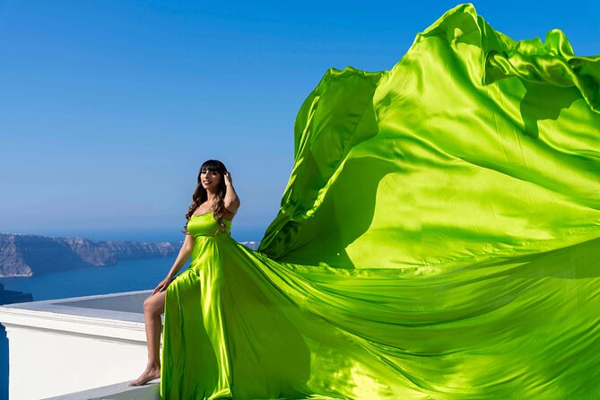 Embark on a Flying Dress Photoshoot in Santorini - Why a flying dress photoshoot works so well in Santorini (and why I’d do it here)