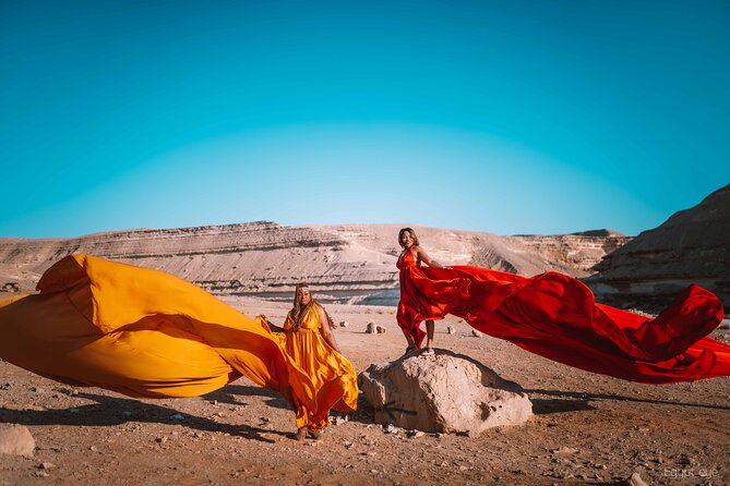 Epic Flying Dresses in Egypt - 4 Hours Private Photoshoot in Giza - Flying Dresses in Giza: What This 4-Hour Shoot Really Feels Like
