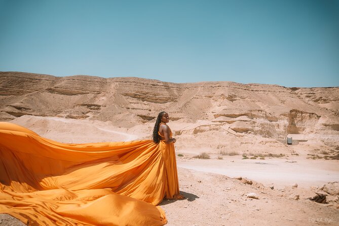 Epic Flying Dresses in Egypt - 4 Hours Private Photoshoot in Giza - Picking Your Dress Before You Leave Your Hotel