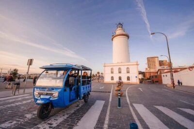 Express Tuk-Tuk Tour in Malaga: Gibralfaro Viewpoint and Photography - Finding the Start at Alegría Flamenco and Gastronomy (C. Vélez Málaga, 5)