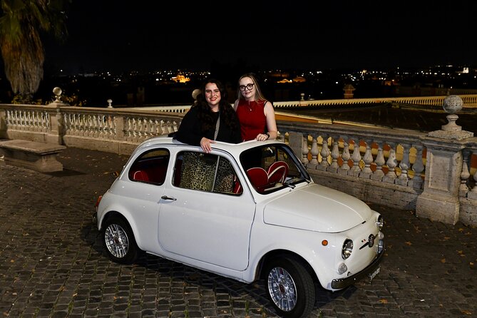 Fiat 500 Private Photoshoot with a Roman, pickup included - A classic Fiat 500 turns Rome into a photo set