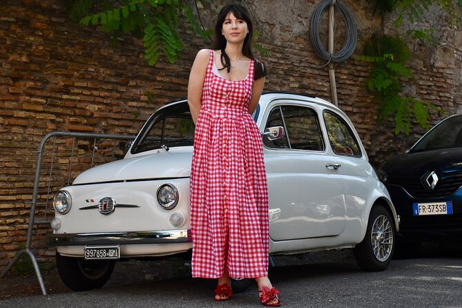 Fiat 500 Private Photoshoot with a Roman, pickup included - Piramide Cestia: Rome’s surprise you can’t guess