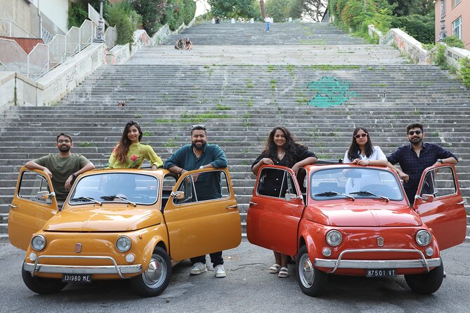 Fiat 500 Roma Professional Photography Service - Fontana dell’Acqua Paola photos that look more than postcard-flat
