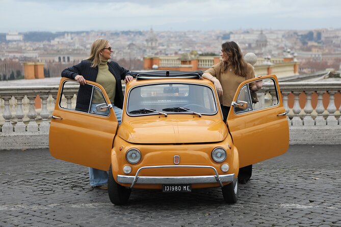 Fiat 500 Roma Professional Photography Service - Terrazza del Gianicolo: the hilltop Rome angle
