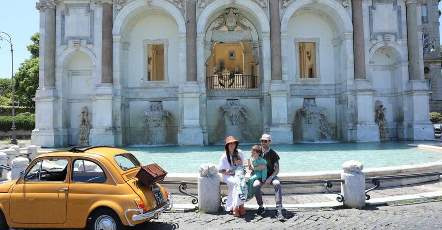 Fiat Cinquecento Vintage Rome City & Photo Tour - Price and value: $84.96 for a private Fiat ride plus pro photos