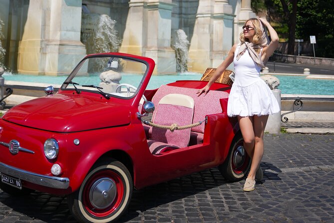 Fiat Jolly Vintage Ride and Photo Tour in Rome - Key highlights you’ll actually care about