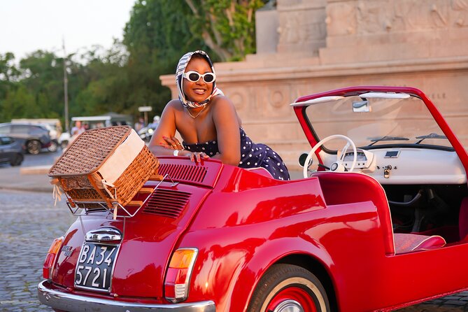 Fiat Jolly Vintage Ride and Photo Tour in Rome - Passing Through Trastevere: Old Streets Between Big Views