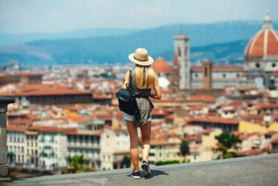 Florence: City Skyline Photoshoot at Piazzale Michelangelo - Meeting at Fontana Fiorita: how you start and what to do first