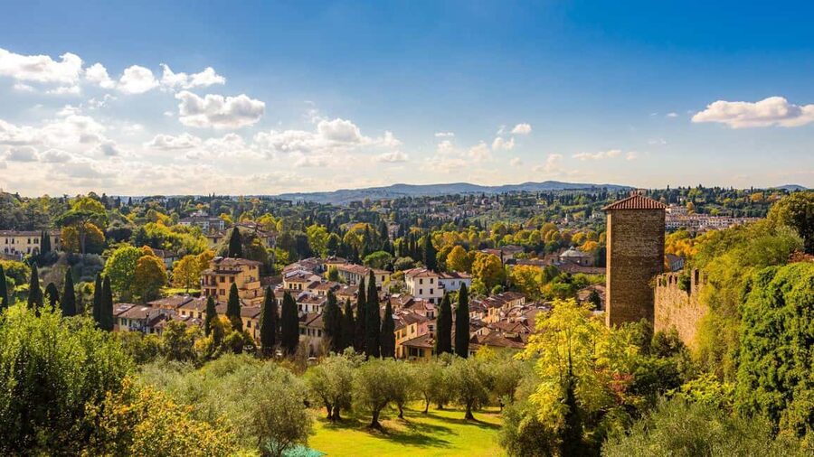Florence Countryside 2.5h Premium E-Bike Tour + Photo Shoot - Piazzale Michelangelo: where the e-bike turns sightseeing into time well spent