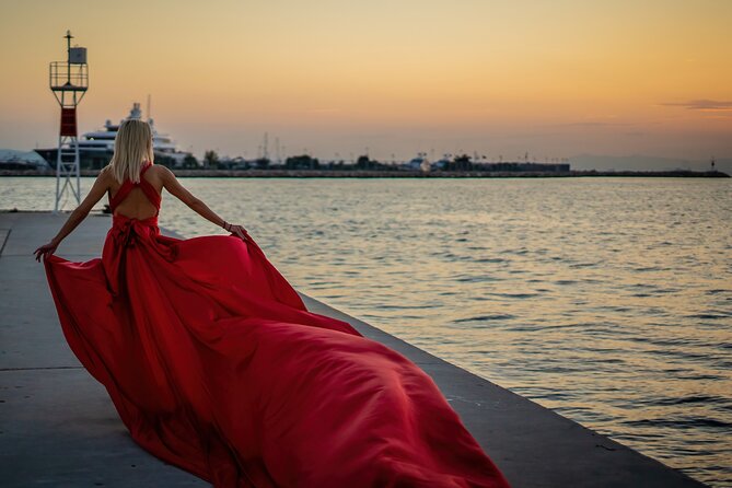 Flying Dress Athens Official - One hour in Athens, three iconic backdrops