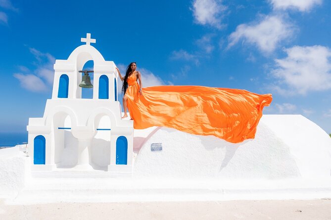 Flying Dress Experience -Private Santorini Photoshoot - Price vs Value: Is $177.52 Worth It?