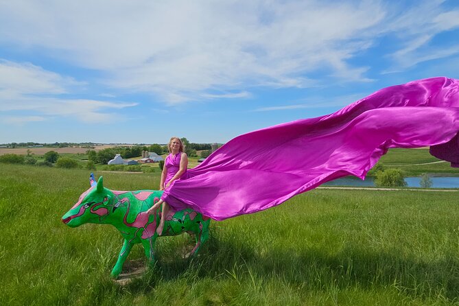 Flying Dress Photo Shoot in Madison WI - Start at the Wisconsin Veterans Museum: Simple, Central, and Built for a Quick Session