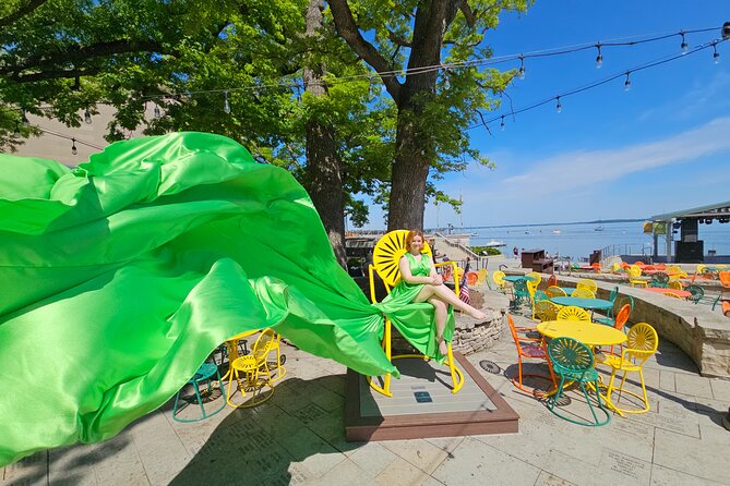 Flying Dress Photo Shoot in Madison WI - How the Shoot Works: 4–6 Views, Multiple Backgrounds, and No Photographer Panic