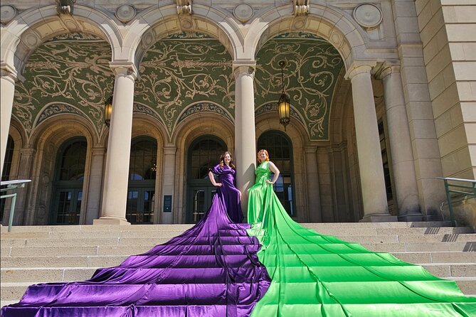 Flying Dress Photo Shoot in Madison WI - Dress Choices and the Confidence Factor