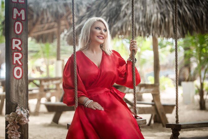 Flying Dress Photoshoot (1 Dress) – Punta Cana – Pro Photographer - Editing results: 100 Lightroom photos and 10 magazine retouches