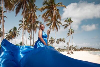 Flying Dress Photoshoot (1 Dress) – Punta Cana – Pro Photographer - The flying dress moment: how the shoot feels in real time