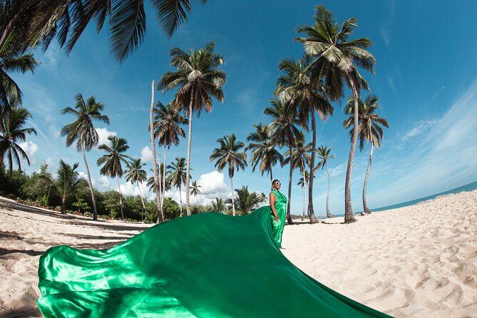 Flying Dress Photoshoot (1 Dress) – Punta Cana – Pro Photographer - Weather and beach light: when things get cloudy