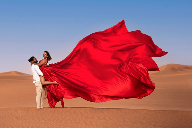 Flying dress photoshoot activity in Dubai - Editing Expectations: Where Value Usually Shows Up