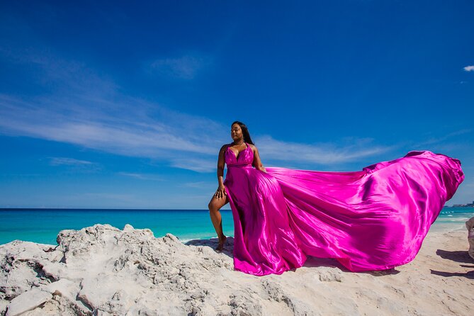 Flying dress photoshoot cancun - Price and Logistics: Meeting Point, Transport, and Timing in Cancun