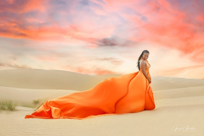 Flying Dress Photoshoot Dubai Solo, Couple and Group 3Hours - The Backdrops You Can Expect in Dubai