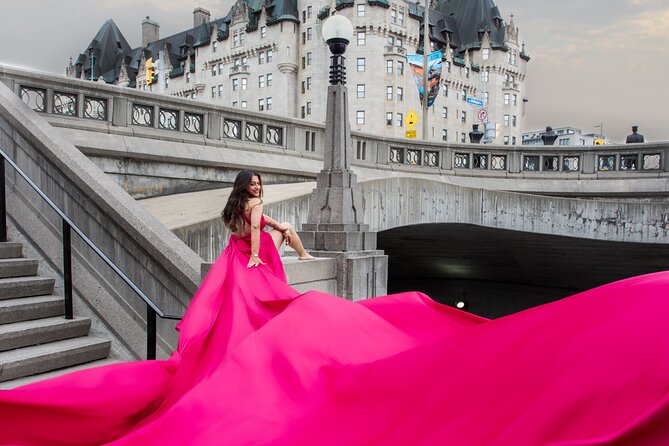 Flying Dress Photoshoot Experience in Ottawa - Key highlights at a glance