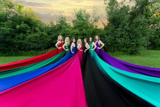 Flying Dress Photoshoot Experience in Ottawa - Your photo timeline: catalog first, edits after you choose