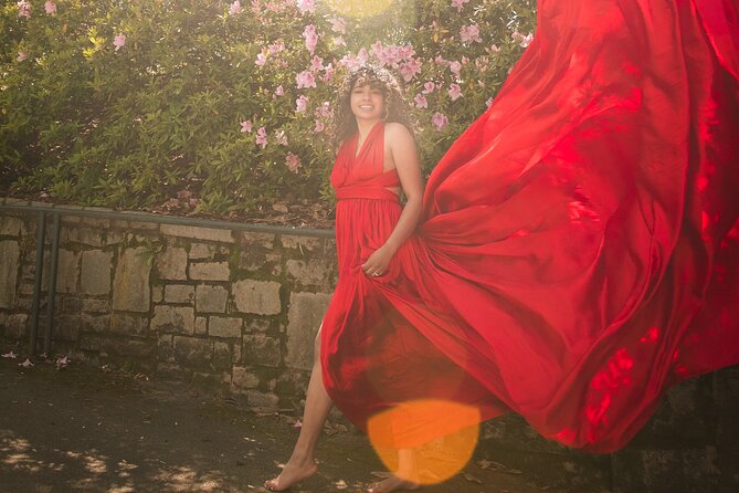 FLYING DRESS Photoshoot in Athens - Greece - Flying Dress in Athens: Why This Works So Well