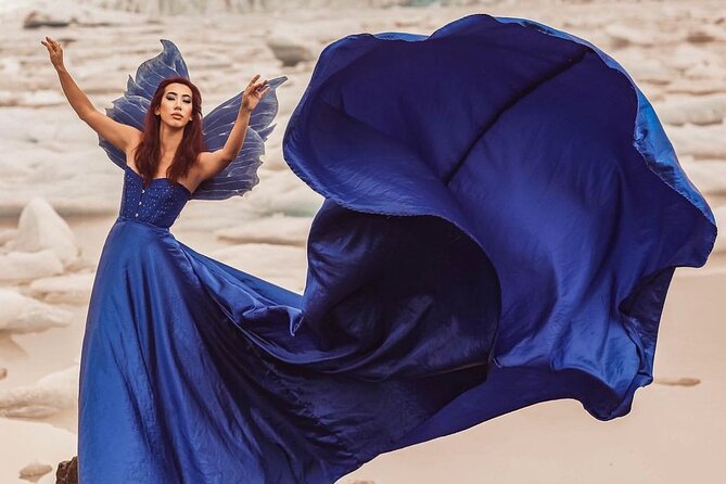Flying Dress Photoshoot in Kauai - Fitness and Safety Reality Check: Walking, Balance, and Sand