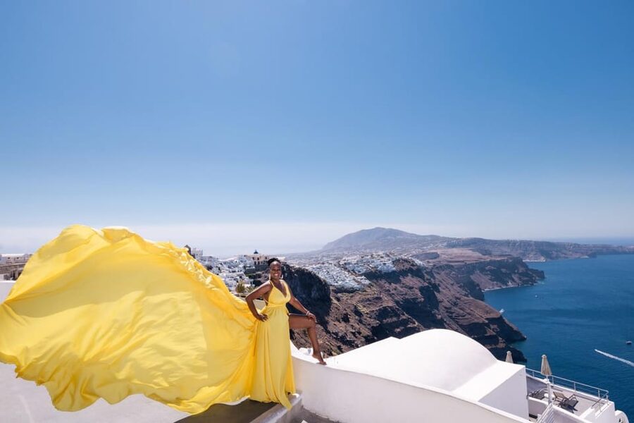 Flying dress Photoshoot in Santorini with Hotel Pickup - Key Highlights Worth Paying Attention To