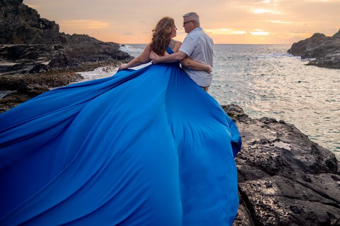 Flying Dress Photoshoot on Oahu - Meeting Point Reality: Starting in Honolulu, Shooting on Oahu’s East Side