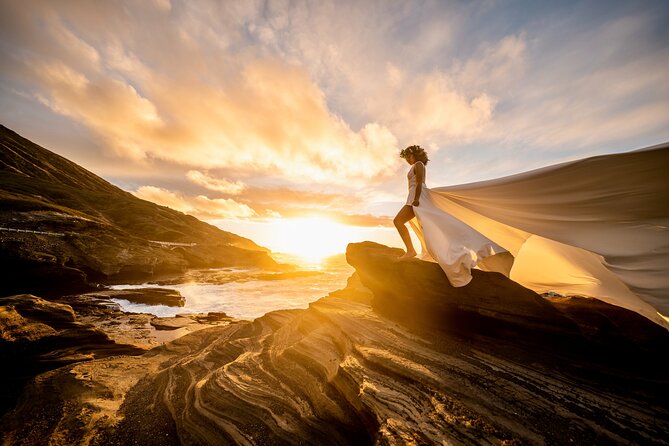 Flying Dress Photoshoot on Oahu - Professional Photoshooting Flow: What You’ll Be Doing for 90 Minutes