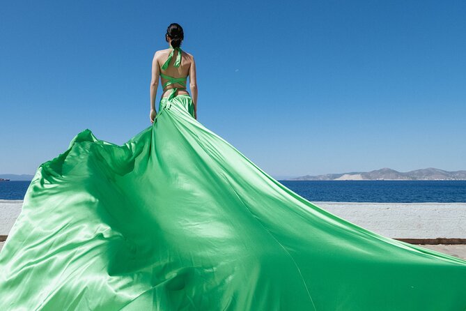 Flying Dress Private Photoshoot Santorini - What to Wear and What to Prepare (So You Don’t Lose Time)