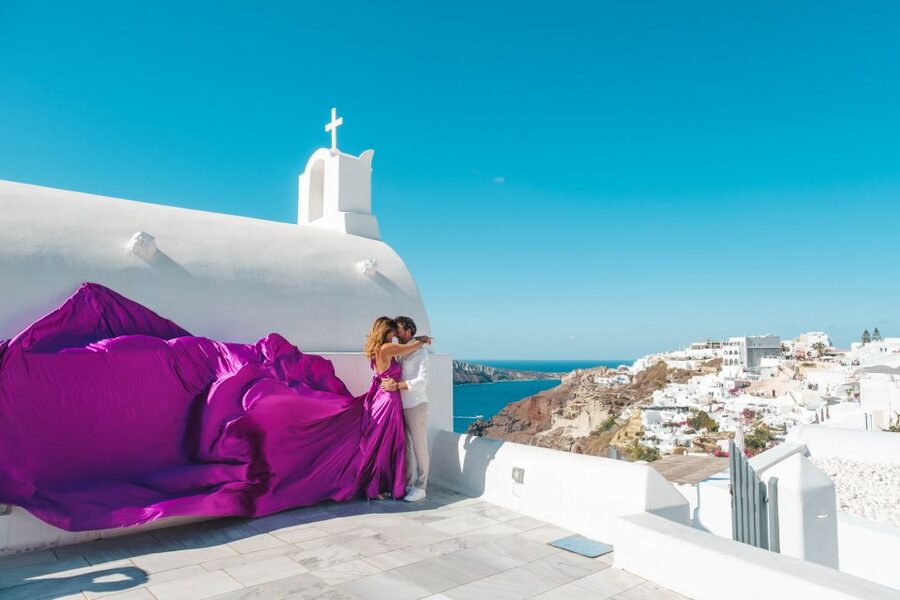 Flying Dress Santorini Photoshoot - Price and Value: What $182 (Plus Dress Rental) Really Covers