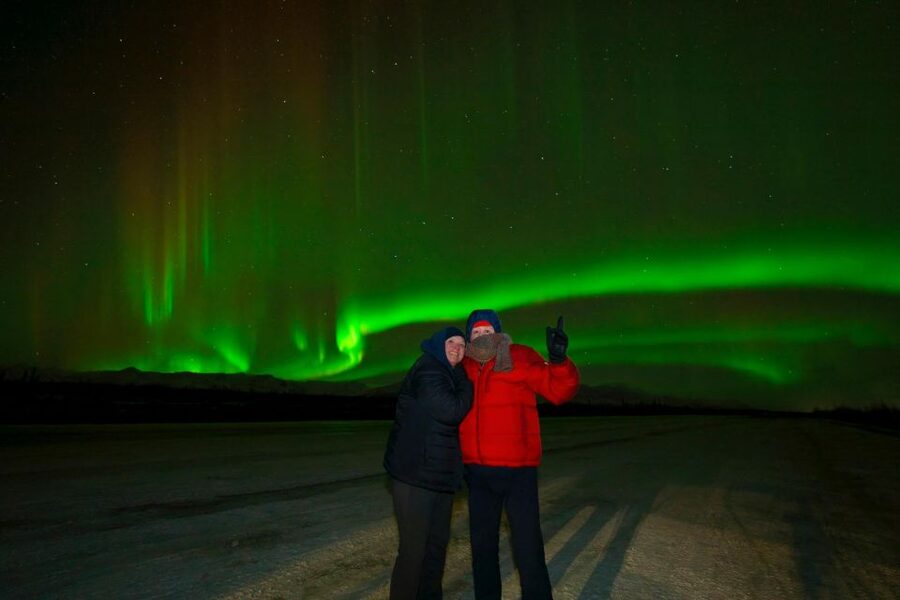 From Fairbanks: Northern Lights Aurora Tour with Photography - The guide team: Ed and Elena keep the energy up all night