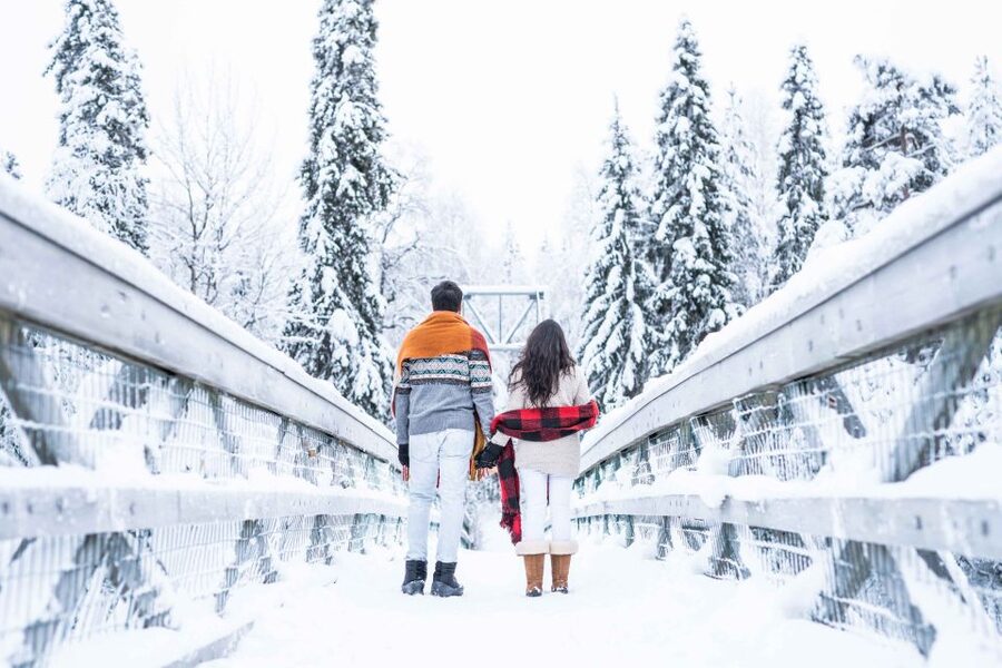 From Rovaniemi: Private Photoshoot in the Lappish Wilderness - The real payoff: at least 20 edited photos by email