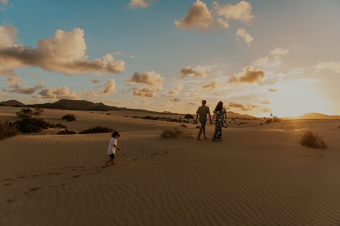 Fun and spontaneous family photoshoot - Corralejo Fuerteventura - Getting souvenirs from digital photos (without paying for prints)