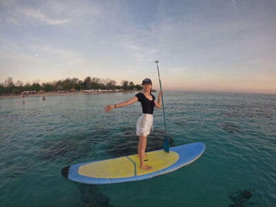 Gili sunrise stand-up paddle boarding (drone photoshoot) - Price and what you actually get for $19