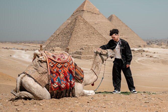 Giza Pyramids Photoshoot with Jumping Horse, Camel and Sphinx - Great Sphinx photos: close-up angles and the “why” behind the icon